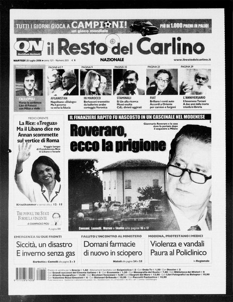 Il Resto del Carlino : giornale dell'Emilia